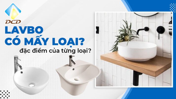 Lavabo có mấy loại
