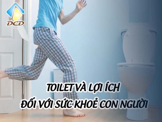Toilet và lợi ích đối với sức khoẻ con người