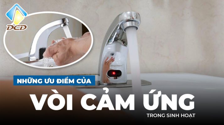 ưu điểm của vòi nước cảm ứng