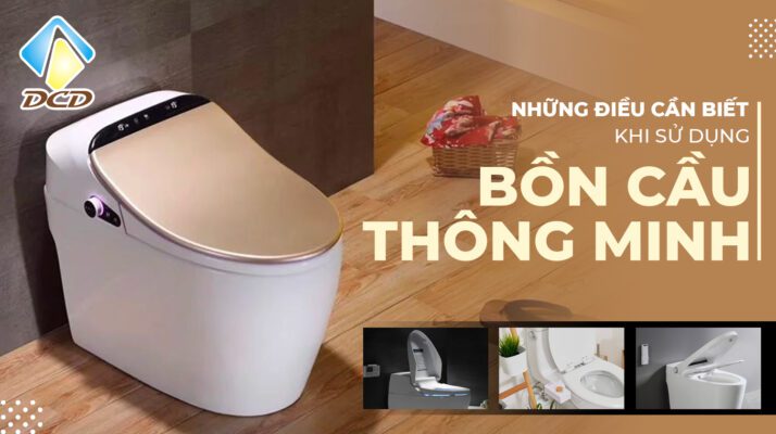 sử dụng bồn cầu thông minh
