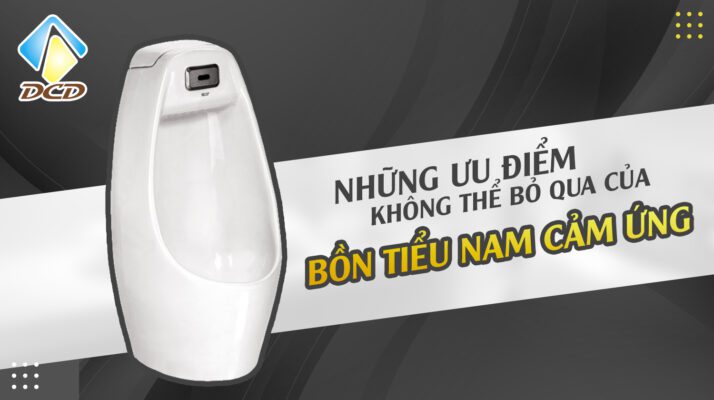 Những ưu điểm không thể bỏ qua của bồn tiểu nam cảm ứng