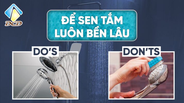 Để sen tắm luôn bền lâu