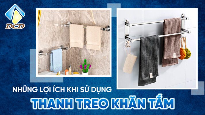 lợi ích khi sử dụng thanh treo khăn tắm