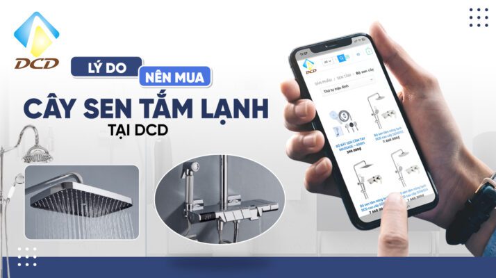 Lý do bạn nên chọn mua cây sen tắm lạnh tại DCD