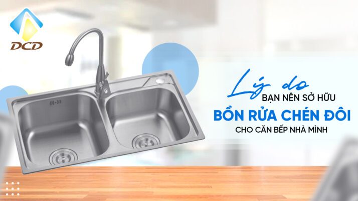 bồn rửa chén đôi