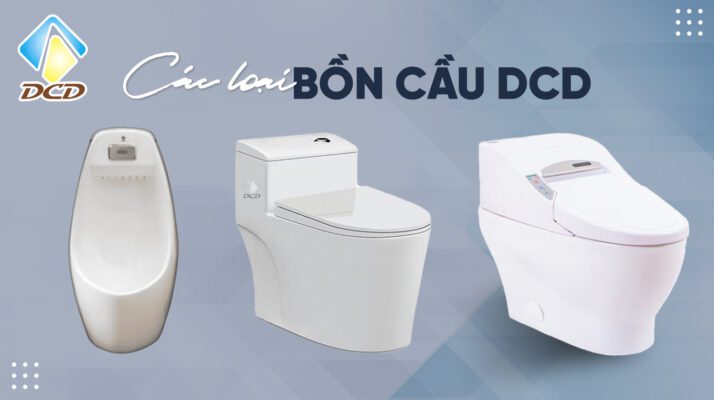 Các loại bồn cầu DCD