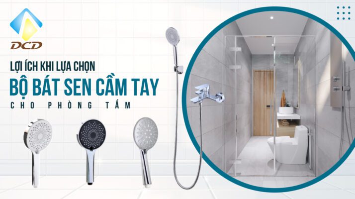 Lợi ích khi lựa chọn bộ bát sen cầm tay cho phòng tắm