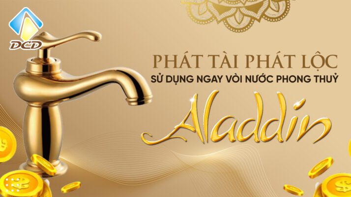 vòi nước phong thuỷ Aladdin
