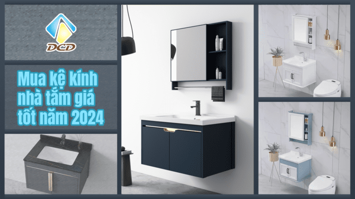 kệ kính nhà tắm