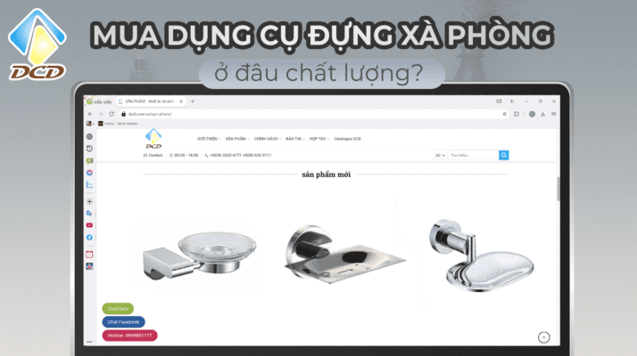 Mua dụng cụ đựng xà phòng ở đâu chất lượng?