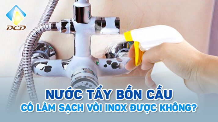 làm sạch vòi nước inox