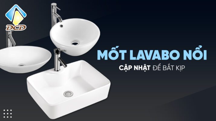 mốt lavabo nổi