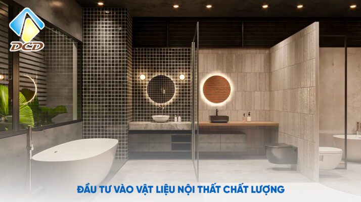 Đầu tư vào vật liệu nội thất chất lượng
