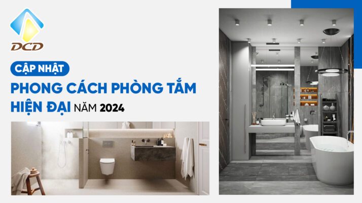 phong cách phòng tắm hiện đại