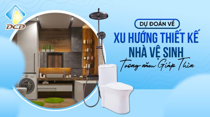 xu hướng thiết kế nhà vệ sinh