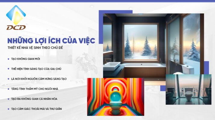 Những lợi ích của việc thiết kế nhà vệ sinh theo chủ đề