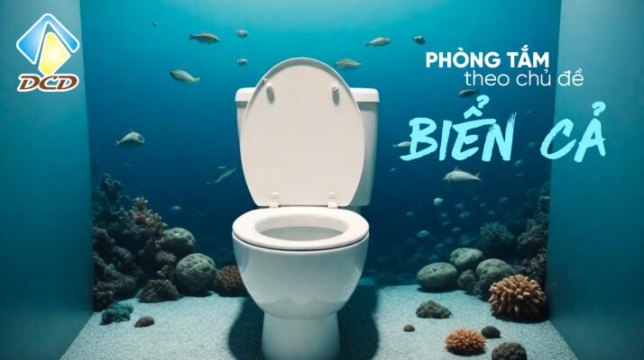 Phòng tắm theo chủ đề biển cả