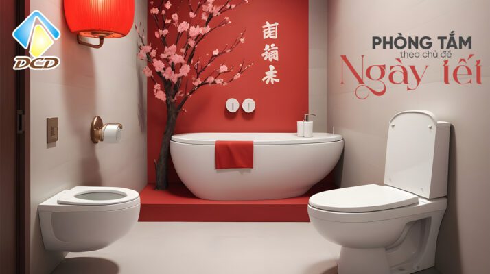 Một số mẫu nhà vệ sinh theo chủ đề