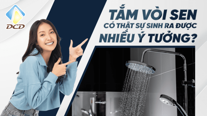 tắm vòi sen