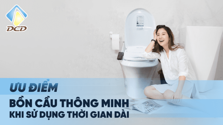 ưu điểm bồn cầu thông minh