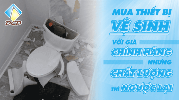 thiết bị vệ sinh giá chính hãng
